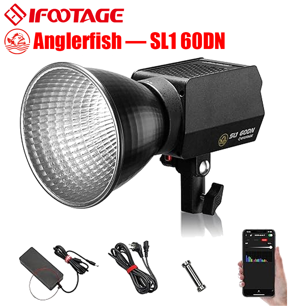 Beauty Makeup Video - ไฟวิดีโอ Ifootage Anglerfish SL1 60DN COB