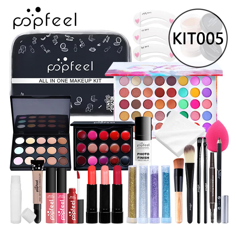 Beauty Book Makeup Kit - ชุดเครื่องสำอาง อายแชโดว์ ลิปสติก คอนซีลเลอร์ แป้ง แปรงแต่งหน้า