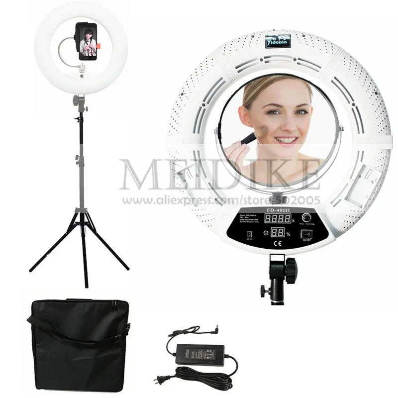 Beauty Makeup Video - ไฟวงแหวน Yidoblo 96W รุ่น FD-480 Pro