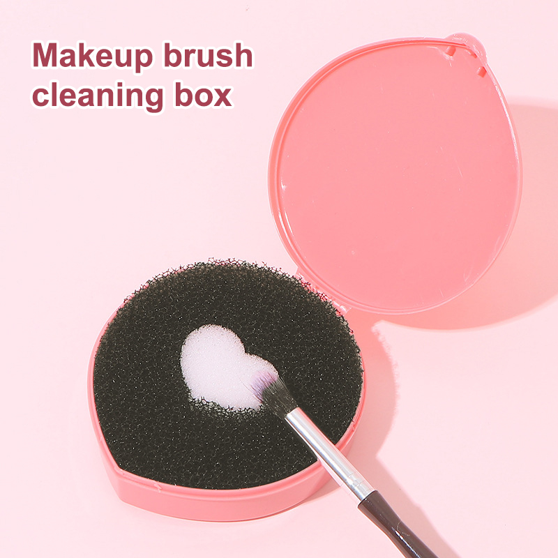 Beauty Zone Makeup - Z. กล่องทำความสะอาดแปรงแต่งหน้า แปรงอายแชโดว์ ฟองน้ำเช็ดแป้ง แปรงแต่งหน้า ฟองน้ำล้างแปรง