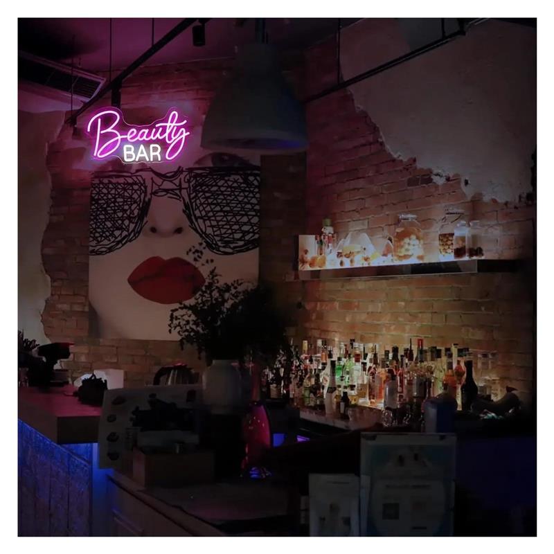 ป้ายไฟนีออนบิวตี้บาร์ ไฟหรี่แส - Beauty Makeup Bar บทวิจารณ์และราคา