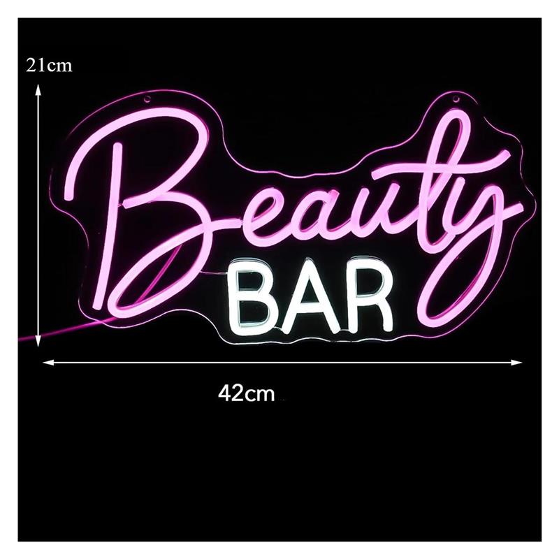 ป้ายไฟนีออนบิวตี้บาร์ ไฟหรี่แส - Beauty Makeup Bar บทวิจารณ์และราคา