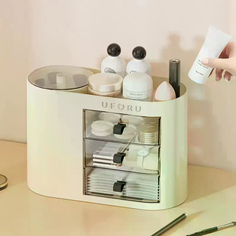 กล่องเก็บเครื่องสำอางแบบลิ้นชั - Beauty Makeup Vanity Set บทวิจารณ์และราคา