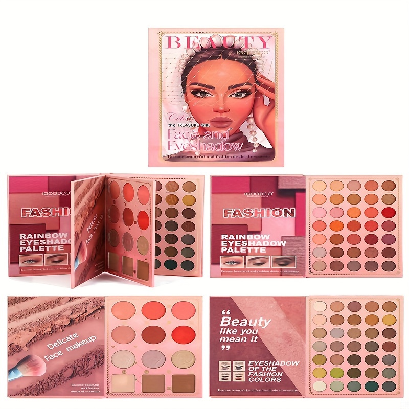 อายแชโดว์ 82 สี Matte Shimmer  - Beauty Book Makeup Kit บทวิจารณ์และราคา