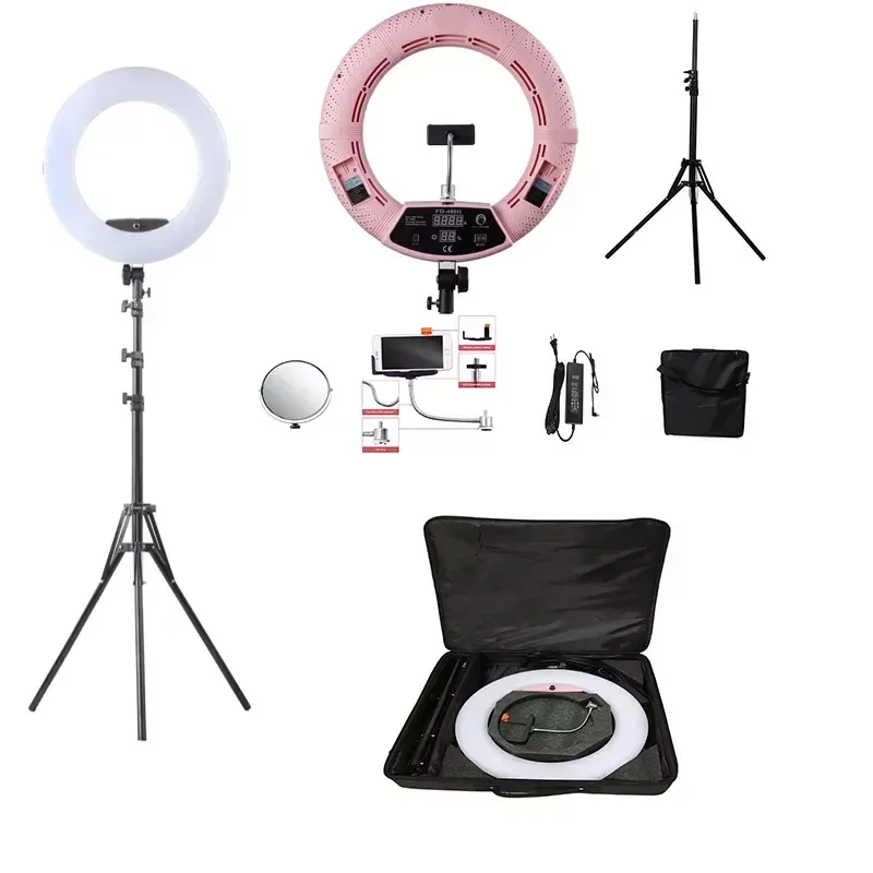 ไฟวงแหวน Yidoblo 96W รุ่น FD-4 - Beauty Makeup Video บทวิจารณ์และราคา