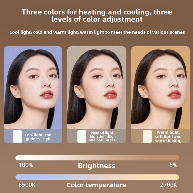 ไฟ LED RGB แบบพกพาขนาดเล็กพร้อ - Beauty Makeup Video บทวิจารณ์และราคา