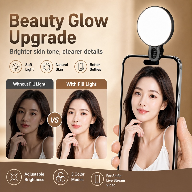 ไฟ LED RGB แบบพกพาขนาดเล็กพร้อ - Beauty Makeup Video บทวิจารณ์และราคา