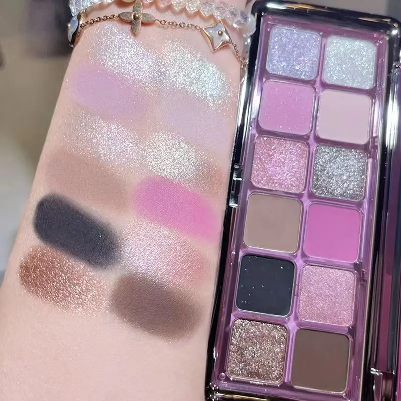 แผ่นอายแชโดว์ 12 สี Matte Pear - Beauty Book Makeup Kit บทวิจารณ์และราคา