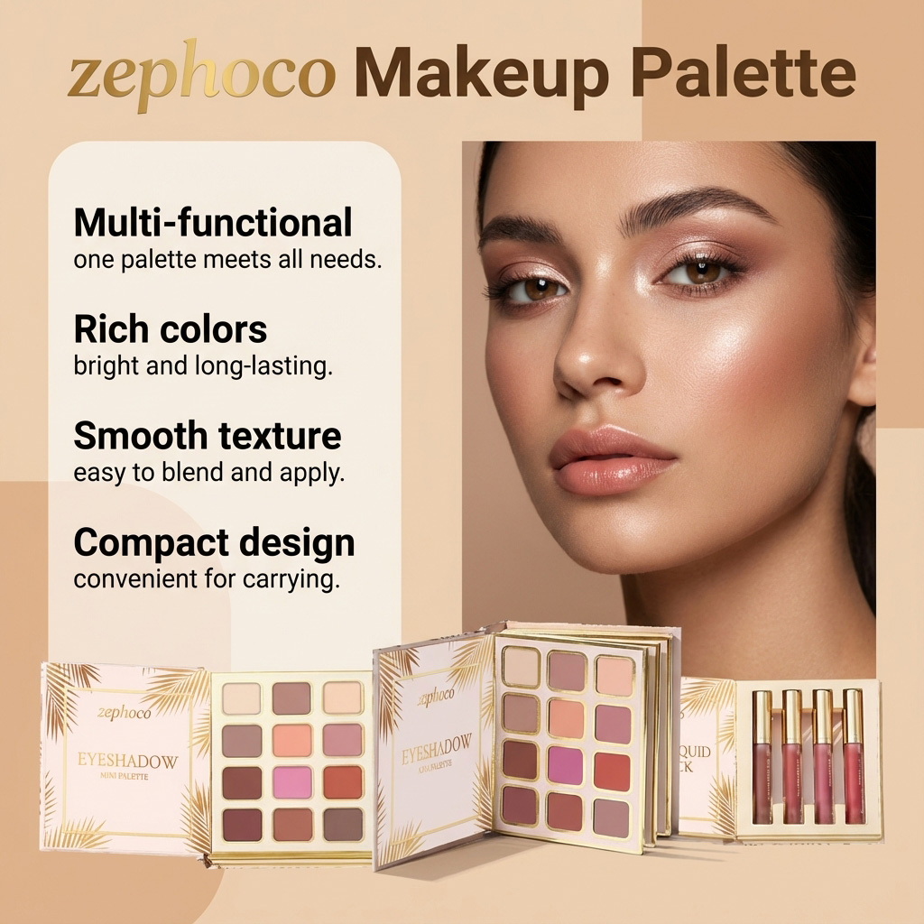ชุดเครื่องสำอางโทนสีทองเขตร้อน - Beauty Book Makeup Kit บทวิจารณ์และราคา
