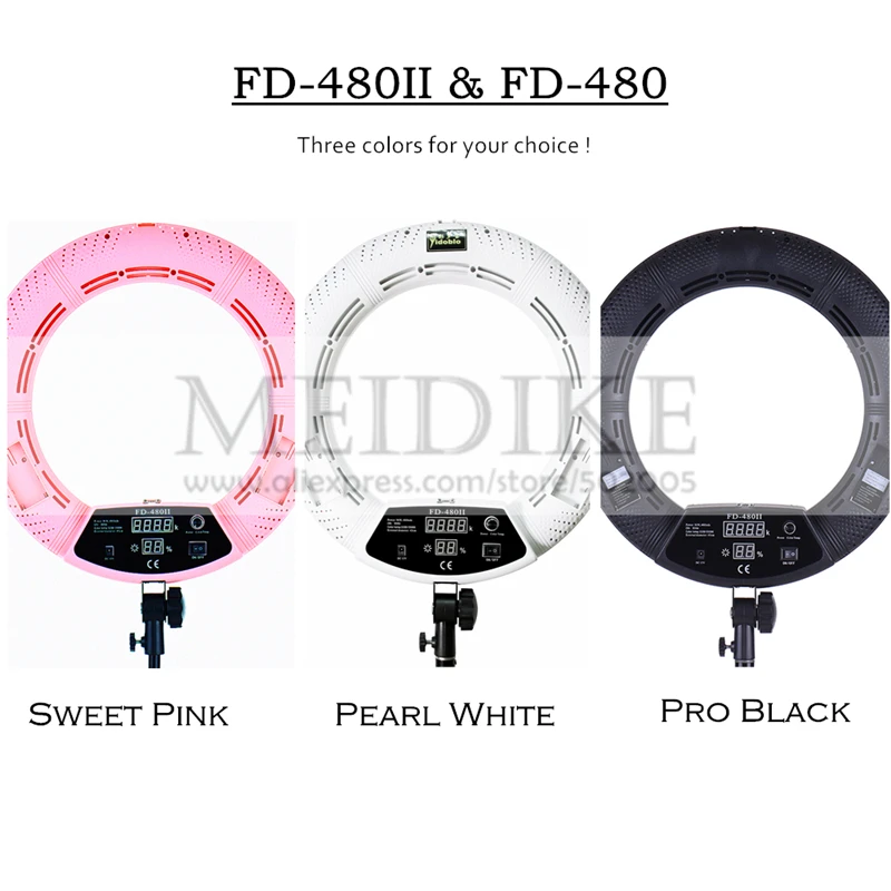 ไฟวงแหวน LED รุ่น FD-480II ไฟว - Beauty Makeup Video บทวิจารณ์และราคา
