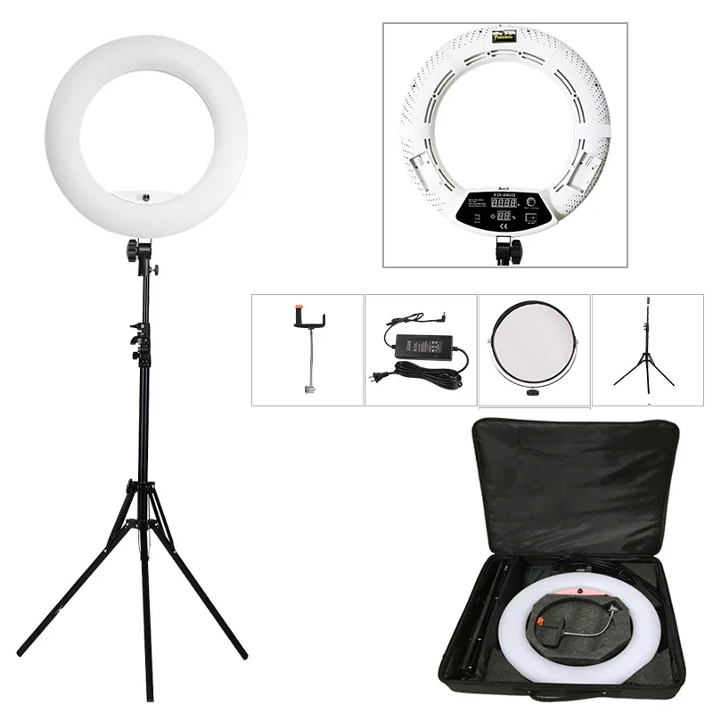 ไฟวงแหวน Yidoblo 96W รุ่น FD-4 - Beauty Makeup Video บทวิจารณ์และราคา