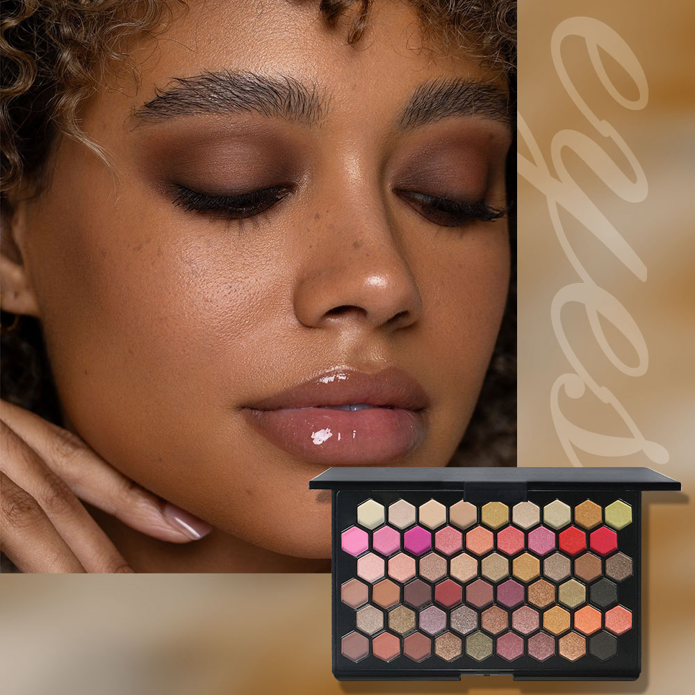 พาเลทอายแชโดว์ 54 สี POPFEEL - - Beauty Book Makeup Kit บทวิจารณ์และราคา