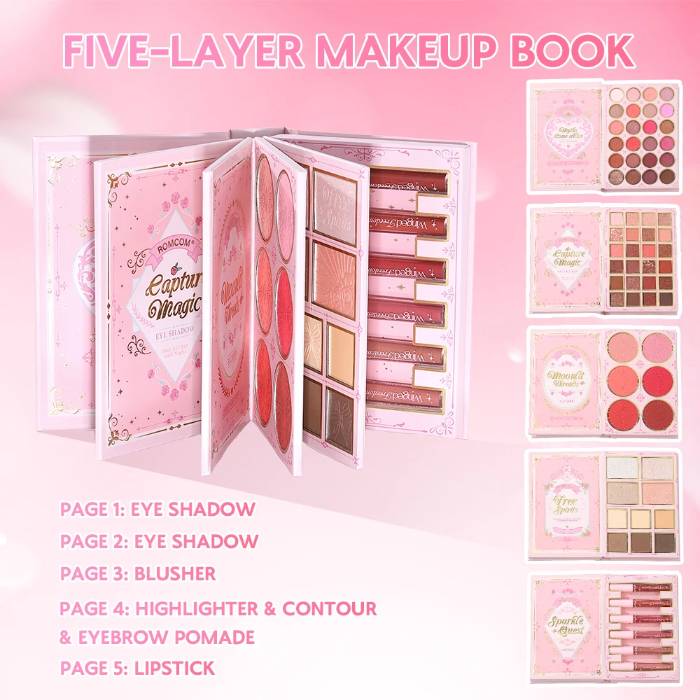 พาเลทแต่งหน้า 5 ชั้น ออลอินวัน - Beauty Book Makeup Kit บทวิจารณ์และราคา