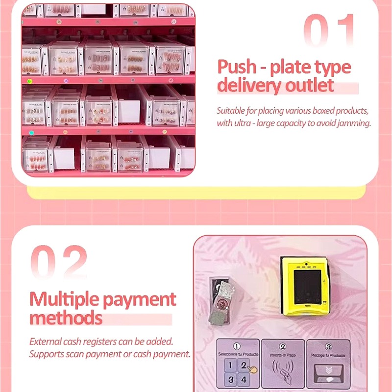 ตู้จำหน่ายเครื่องสำอางอัตโนมัต - Beauty Makeup Shop บทวิจารณ์และราคา