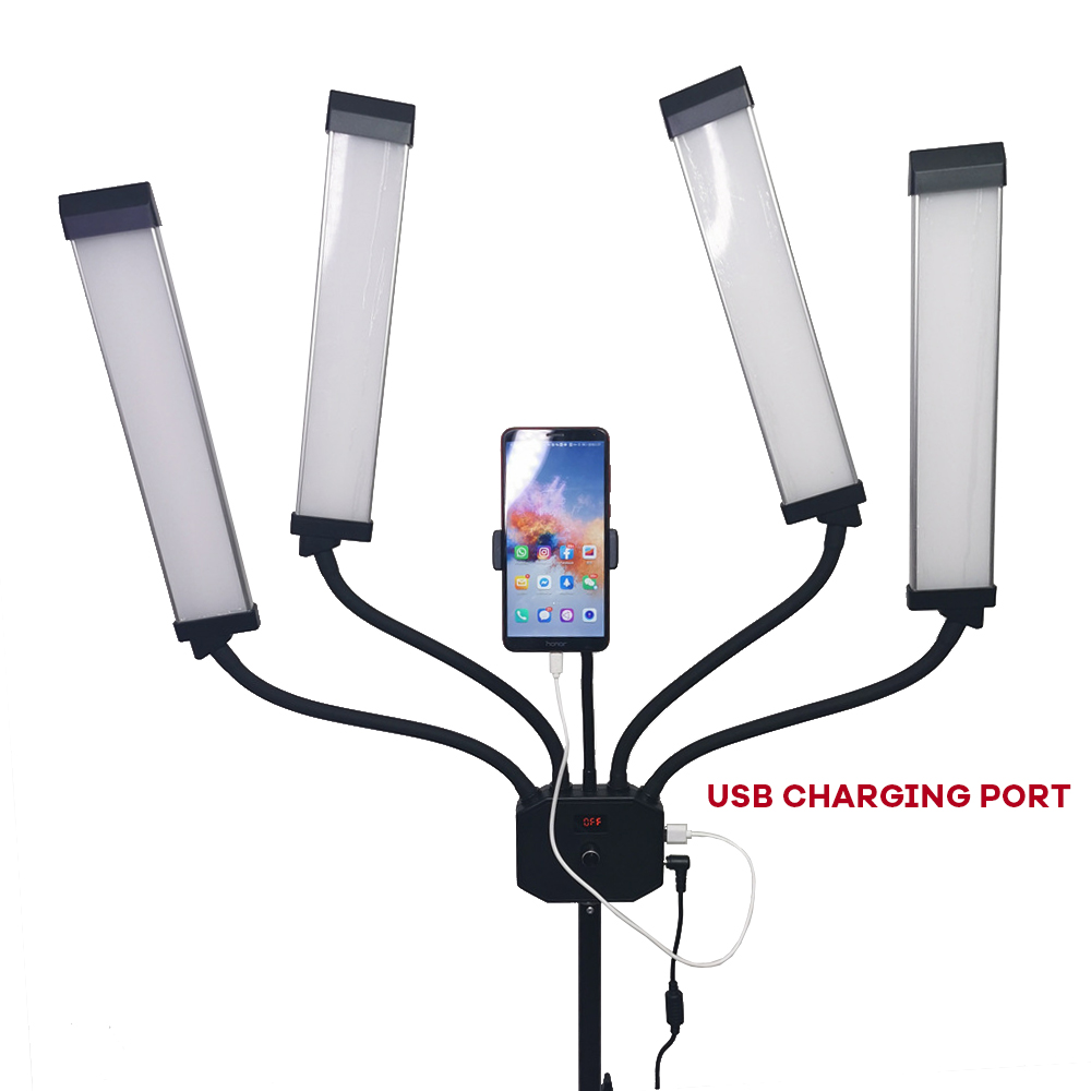 Flex Arm LED เติมแสงกำจัด Shad - Beauty Makeup Video บทวิจารณ์และราคา