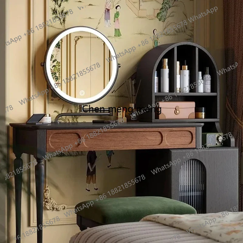 โต๊ะเครื่องแป้งสีดำพร้อมลิ้นชั - Beauty Makeup Vanity Set บทวิจารณ์และราคา