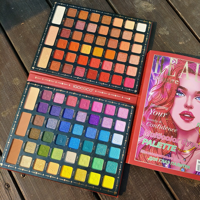 พาเลทอายแชโดว์เคลือบชิมเมอร์อา - Beauty Book Makeup Kit บทวิจารณ์และราคา