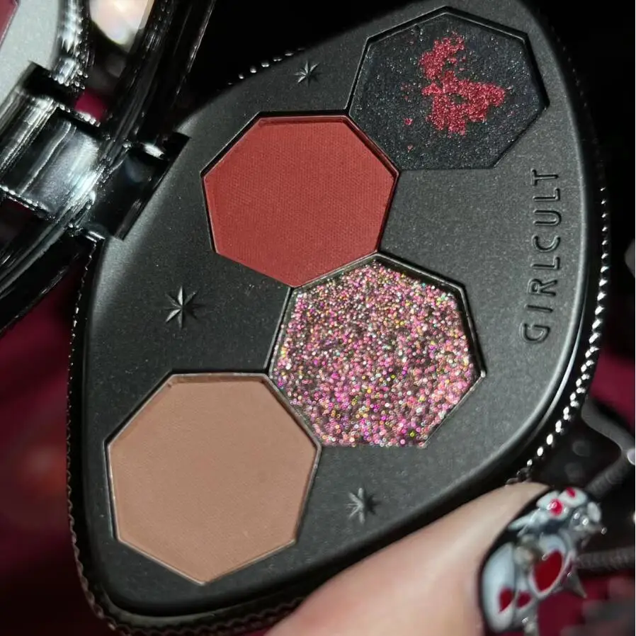 Girlcult พาเลทอายแชโดว์4สีชิมเ - Beauty Book Makeup Kit บทวิจารณ์และราคา