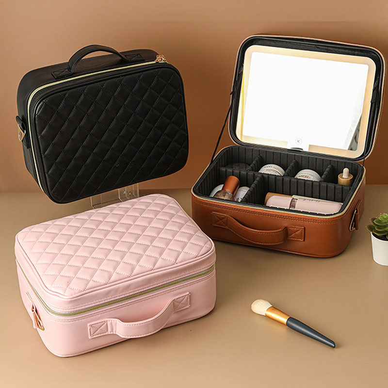กระเป๋าเครื่องสำอางเดินทางขนาด - Beauty Zone Makeup บทวิจารณ์และราคา