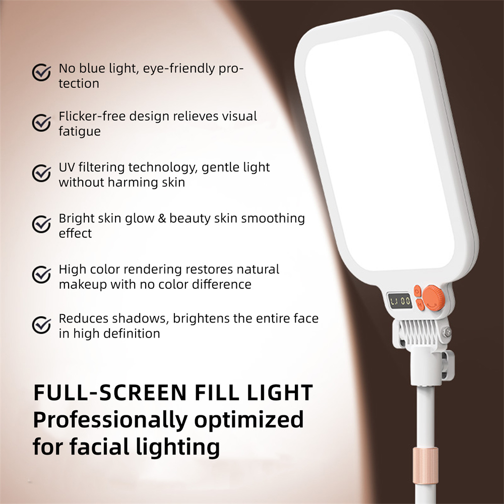 ไฟวิดีโอ LED แบบเต็มหน้าจอ Ra9 - Beauty Makeup Video บทวิจารณ์และราคา